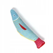 Zabawki dla kotów - Zabawka dla kota z kocimiętką i dzwoneczkiem duża miękka - miniaturka - grafika 1