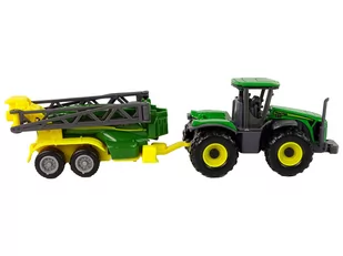 Pojazd Rolniczy Traktor Z Opryskiwaczem Zielony - Samochody i pojazdy dla dzieci - miniaturka - grafika 4