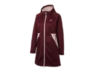 Kurtki i kamizelki sportowe damskie - CRIVIT Kurtka lub płaszcz softshell damski (Bordowy, L(44/46)) - miniaturka - grafika 1