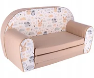 Zestawy mebli dla dzieci - SOFA Z PIANKI KANAPA DLA DZIECKA ROZKŁADANA - WZÓR SM22 - miniaturka - grafika 1