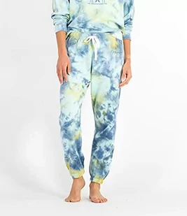 Hurley Hurley Damskie spodnie casualowe W Tie Dye Fleece Jogger, Ltb L 3HKP0170-424 - Spodnie damskie - miniaturka - grafika 1