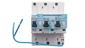Bezpieczniki elektryczne - Hager MCB SLS Wyłącznik nadprądowy selektywny 3P E 63 A TS35 HTN363E - miniaturka - grafika 1