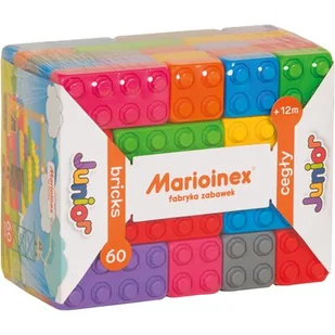 Mario-Inex Klocki Cegły Junior 60 - Klocki - miniaturka - grafika 1