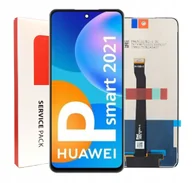 Części serwisowe do telefonów - ORYGINAŁ WYŚWIETLACZ EKRAN LCD DOTYK DO HUAWEI P SMART 2021 PPA-LX1 PPA-LX2 - miniaturka - grafika 1