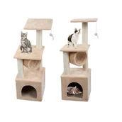 Drapaki dla kotów - Drapak dla kota drzewko 92cm beż 19276_BŻ - miniaturka - grafika 1