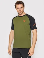 Koszulki sportowe męskie - Dynafit Koszulka techniczna Alpine Pro 08-70964 Zielony Regular Fit - miniaturka - grafika 1