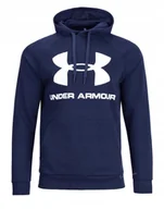 Bluzy męskie - UNDER ARMOUR OCIEPLANA MÄSKA BLUZA Z KAPTUREM BAWEĹNA / XXL - miniaturka - grafika 1