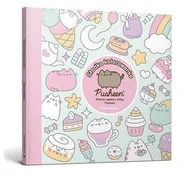 Literatura popularno naukowa dla młodzieży - Pusheen Słodka kolorowanka Koloruj i zgaduj z kotką Pusheen - Claire Belton - książka - miniaturka - grafika 1