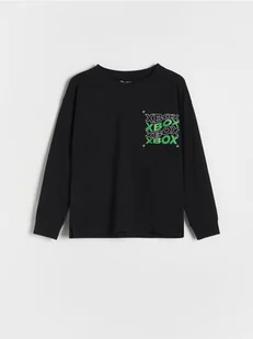 Reserved - Longsleeve Xbox - czarny - Bluzki dla chłopców - miniaturka - grafika 1