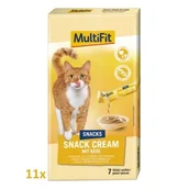 Przysmaki dla psów - MultiFit Snack Cream 11x7 sztuka Ser - miniaturka - grafika 1