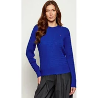Swetry damskie - Tommy Hilfiger Sweter Regular Fit - miniaturka - grafika 1