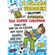 Kartki okolicznościowe i zaproszenia - Stamp Karnet Young B6 + koperta wzór nr 029 Urodziny - miniaturka - grafika 1