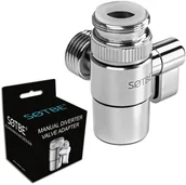 Akcesoria do armatury i ceramiki - ALLEGRO SOTBE LARK ADAPTER ROZDZIELAJĄCY RĘCZNY ZAWÓR PRZEŁĄCZAJĄCY konektor do kranu i węża - miniaturka - grafika 1