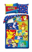 Pościel dla dzieci - Pościel dziecięca Pokemon 140x200 Halantex 100% bawełna Pikachu - miniaturka - grafika 1