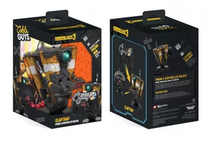 Cable Guys Borderlands 3 Clap Trap - Akcesoria do konsoli do gier - Sony PlayStation 4 5060525893551 - Akcesoria do Playstation - miniaturka - grafika 2