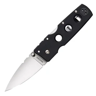 Nóż składany Cold Steel Hold Out S35VN Plain 3" Black - Noże - miniaturka - grafika 1