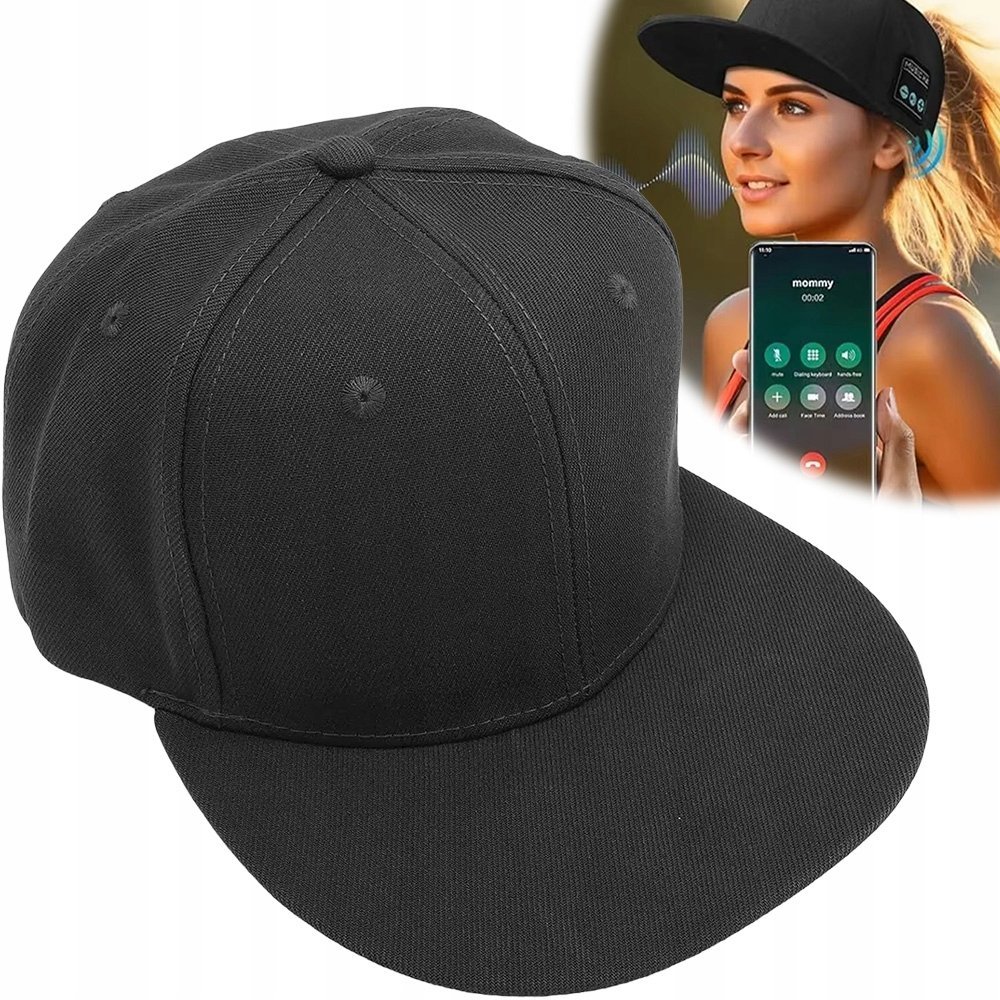 CZAPKA Z SŁUCHAWKAMI BLUETOOTH 5.4 – BEZPRZEWODOWA MUZYKA, OUTDOOR PREZENT