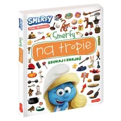 Książki o muzyce - HarperKids Książeczka Szukaj I Znajdź Smerfy Na Tropie - miniaturka - grafika 1