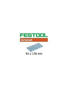 Festool Arkusz ścierny StickFix 93 x 178 mm P220 100 sztuk do lakierów 498939 - Materiały ścierne - miniaturka - grafika 1