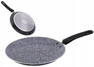 Patelnie - Patelnia do naleśników marmurowa 28 cm Elitehoff 7903 indukcja gaz - miniaturka - grafika 1
