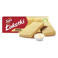 Batoniki - WAFLE SAN ŁAKOTKI WANILIOWE 146 g MONDELEZ - miniaturka - grafika 1