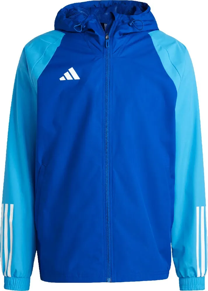 Kurtka męska adidas Tiro 23 Competition All Weather niebieska IC4572-XS
