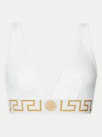 Biustonosze - Versace Biustonosz braletka AUD01047 1A10011 Biały - miniaturka - grafika 1