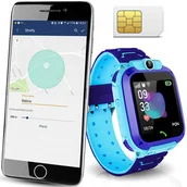 Smartwatch - CALMEAN Easy niebieski - miniaturka - grafika 1