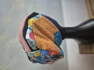 Czapka patchworkowa Ruda Klara - Czapki damskie - miniaturka - grafika 1