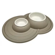 Miski dla psów - Comfy Miska Smart Clean 600 ML + 230 ML Latte - miniaturka - grafika 1