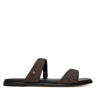 Klapki MICHAEL Michael Kors Jaida 40S5JDFS1B Brązowy - Klapki i japonki damskie - miniaturka - grafika 1