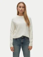Swetry damskie - Vero Moda Sweter Filuca 10298674 Écru Regular Fit - miniaturka - grafika 1