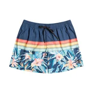 Spodenki męskie - Męskie Szorty QUIKSILVER FLORAL 15 M JAMV EQYJV04015-BYJ6 – Granatowy - miniaturka - grafika 1