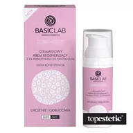 Kremy do twarzy - Basiclab BASICLAB - COMPLEMENTIS - Ceramide Regenerating Cream - Ceramidowy krem regenerujący z 5% betainą i 3% mocznikiem - Odżywienie i odbudowa - Dzień & Noc - 50 ml - miniaturka - grafika 1