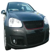 Atrapy i grille samochodowe - Grill bez markowego emblematu, kompatybilny z Volkswagen Golf V GTi/GT 2003-2008 i Jetta 2005-2010 - miniaturka - grafika 1