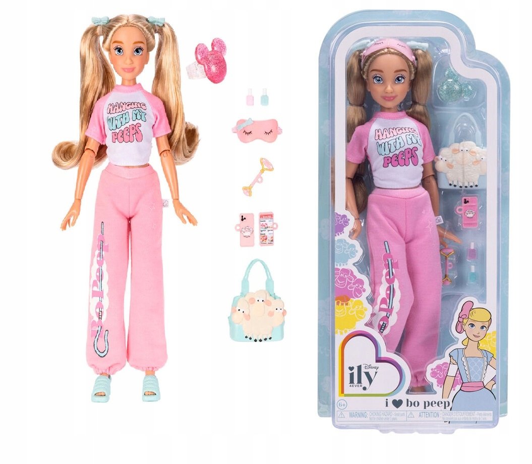 Ily 4ever Disney Modna lalka z motywem bo peep 28 cm i akcesoria