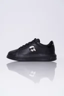 Sneakersy męskie - Sneakersy czarne Karl Lagerfeld KL52530N 00X mono 42 - miniaturka - grafika 1