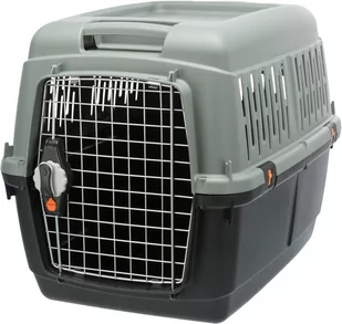 Be Eco Giona 4, transporter, antracyt/szary/zielony, S–M: 50 × 51 × 70 cm - Sprzęt podróżny i transportery dla psów - miniaturka - grafika 1