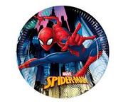 Naczynia i sztućce jednorazowe - GoDan Talerzyki papierowe Spiderman 8szt 4934869 - miniaturka - grafika 1