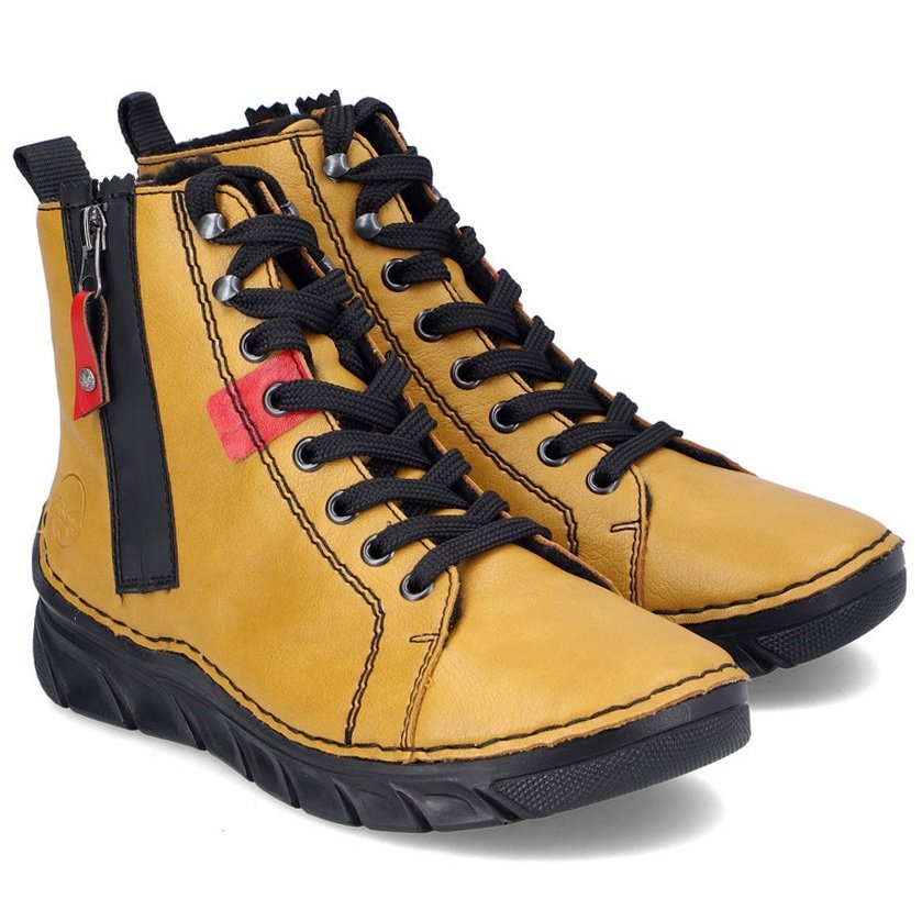 Trzewiki damskie Rieker 55024-68 YELLOW R.38