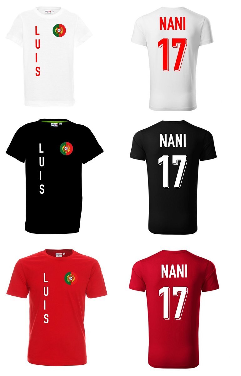 Koszulka Portugalia LUIS NANI 17 Jr