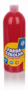 Astra Farba szkolna czerwona 1l - Przybory szkolne - miniaturka - grafika 1