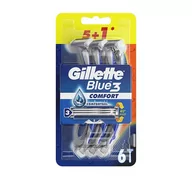 Maszynki do golenia i wkłady - Gillette Blue 3 6szt Maszynka do golenia - miniaturka - grafika 1