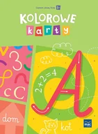 Edukacja przedszkolna - Kolorowe karty. Poziom B+. Czytam, piszę, liczę - miniaturka - grafika 1