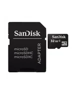Karty pamięci - Sandisk karta pamięci Micro SDHC 32GB + Adapter SD - miniaturka - grafika 1