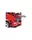 Wiking MAN TGS 18.510 4x4 BL 2-axle tractor, model vehicle (red)