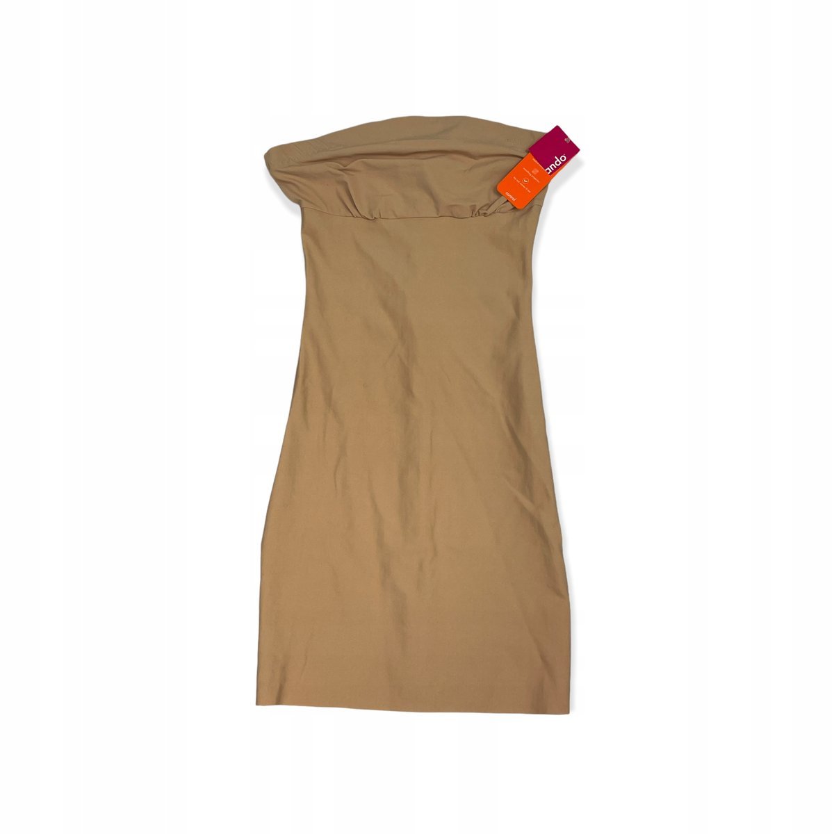 Modelująca beżowa sukienka halka damska COMMANDO M