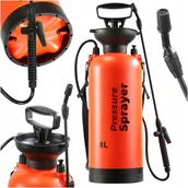 Opryskiwacze - OPRYSKIWACZ CIŚNIENIOWY OGRODOWY RĘCZNY 8L DŁUGA LANCA MOCNY WYTRZYMAŁY - miniaturka - grafika 1