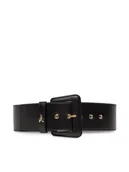 Paski - Patrizia Pepe Pasek Damski CW8783/L048 K103 Czarny - miniaturka - grafika 1