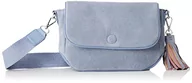 Torebki damskie - UNMADE Copenhagen Womens Emaya Leather Acces, Cross Bag, Light Blue, One Size - miniaturka - grafika 1